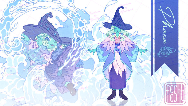 Phaea - Commission for River on Twitter